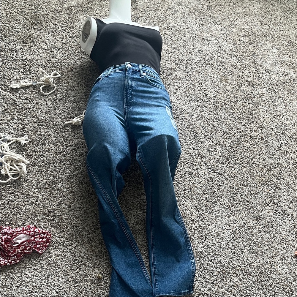 GAP Women's Dark Blue Flare Jeans
